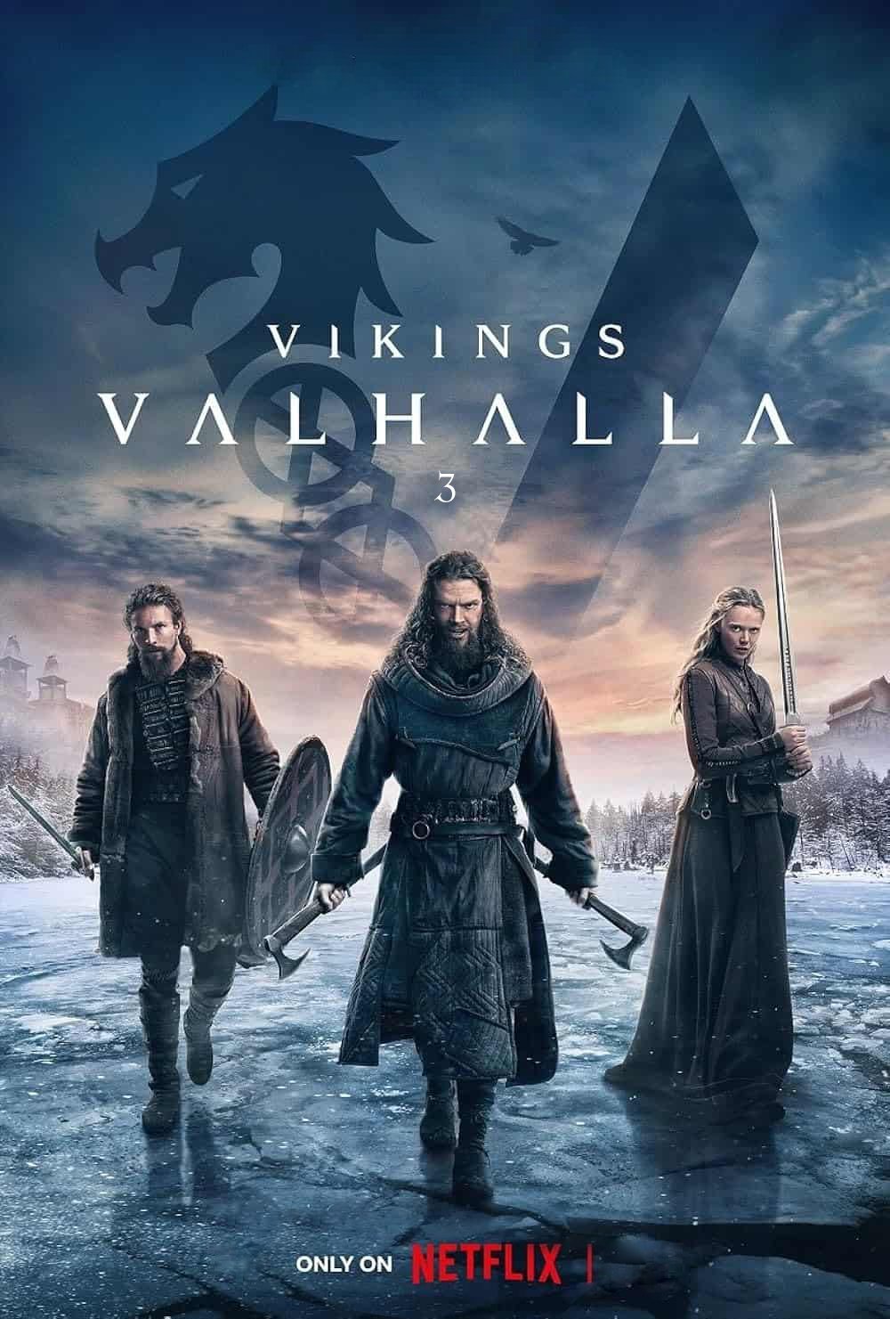 Vikings Valhalla returns with its third and final season on Netflix 1 vikings valhalla logo