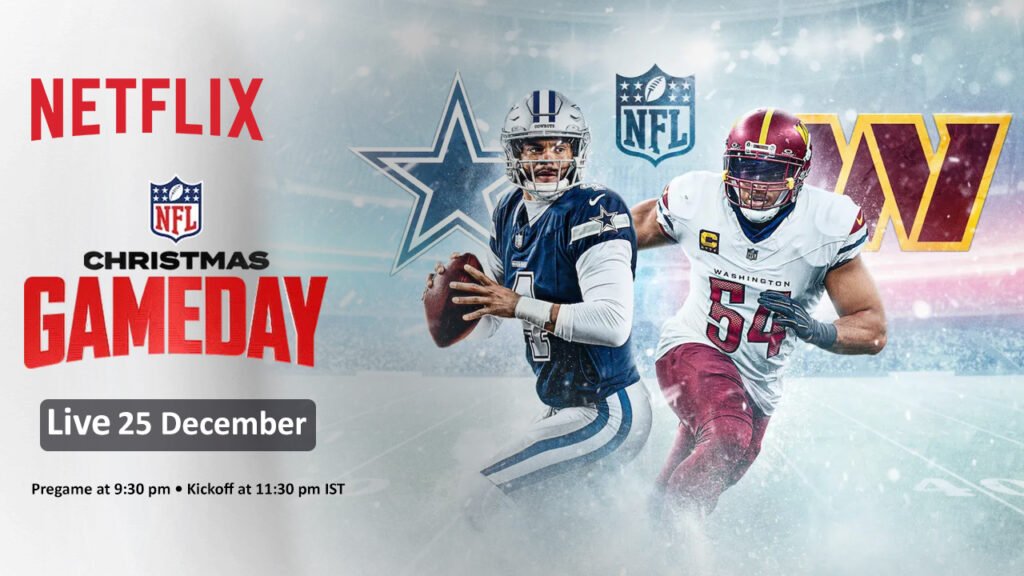 Christmas Gameday - Cowboys vs Commanders (2025) 
